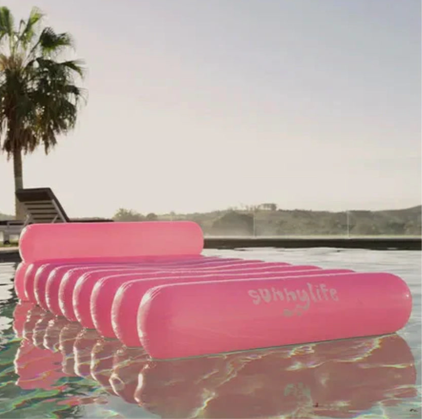 Sunnylife pink tube lilo