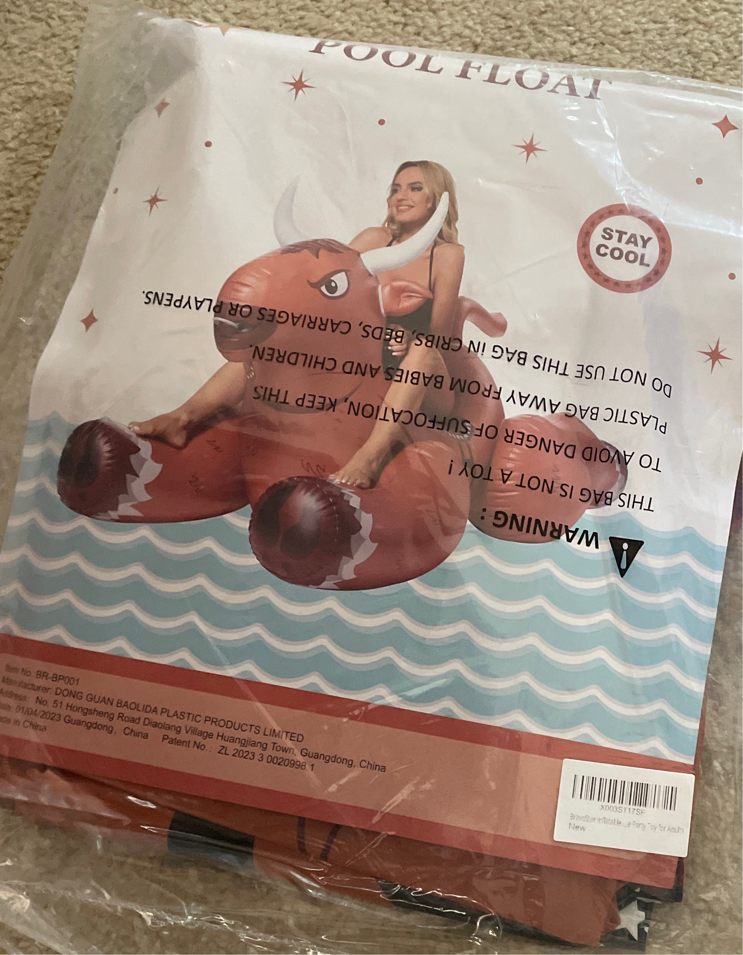 Z25 Bravostar Bull inflatable