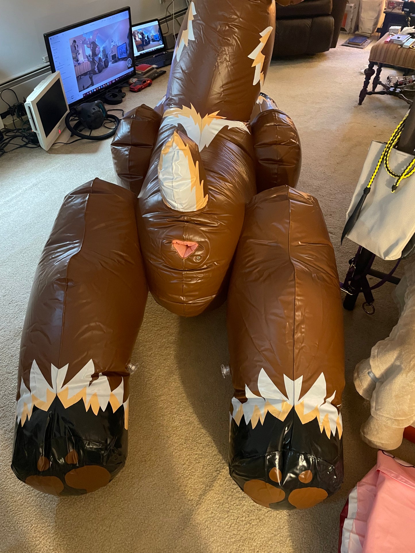 Flausi inflatable reindeer sph repair
