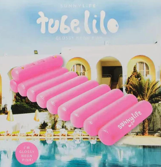 Sunnylife pink tube lilo